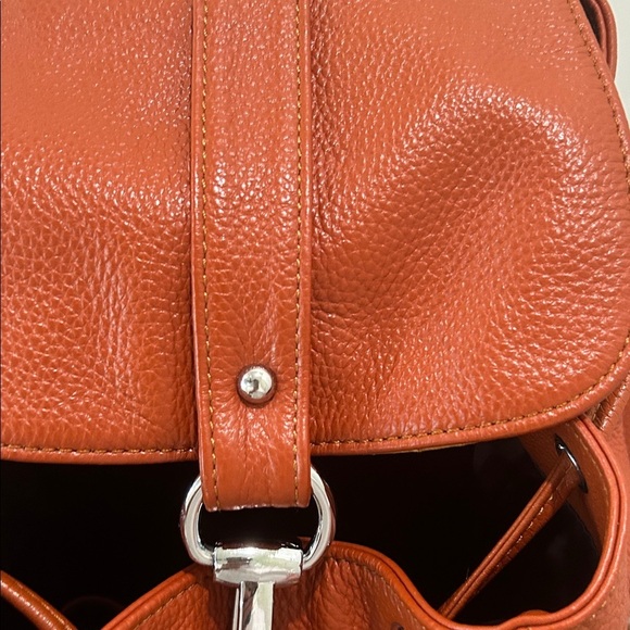 Coolcy - Elegant Brown Leather Backpack NWOT.    CG main image 9